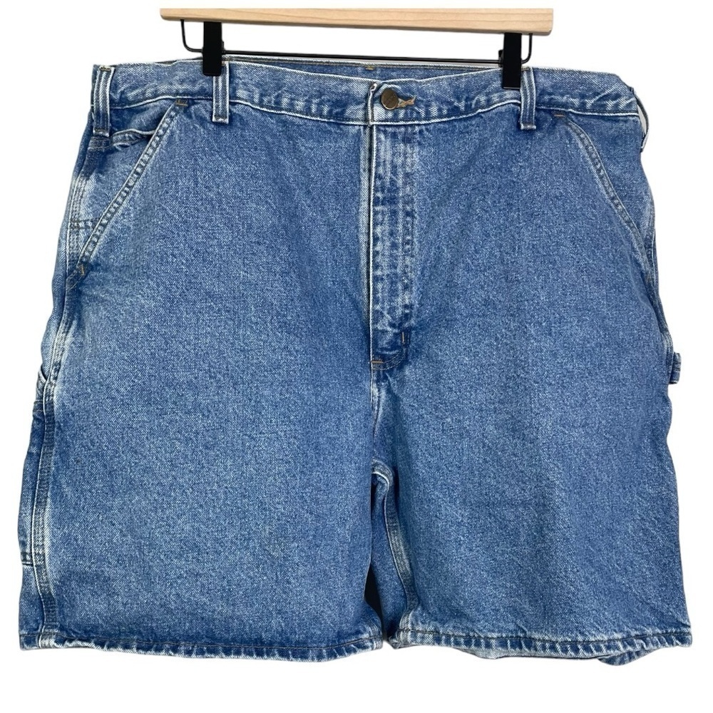 Carhartt Men’s Denim Dungaree Jean Shorts